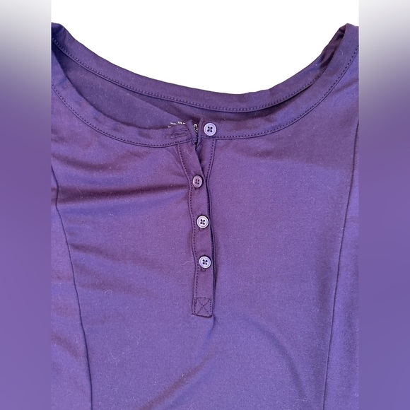 Two Purple Long Sleeve tops Size 18/20 Lane Bryant - Picture 3 of 8